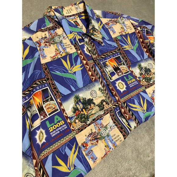 Tori Richard Other - Tori richard hawaiian shirt 2008 Los Angeles hollywood convention XL usa made